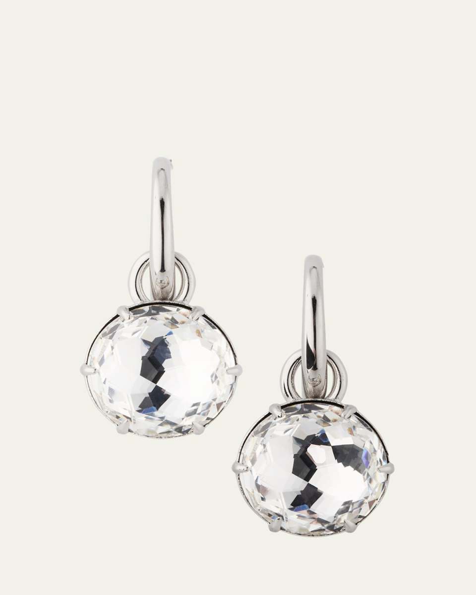 Crystal Mini Hoop Earrings